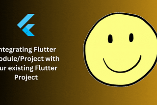 How to import flutter module/Project with another flutter project