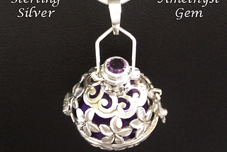 large sterling silver harmony ball