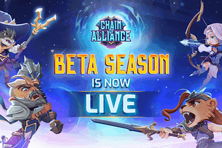 Chain of Alliance Beta Now Live