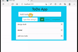 Todo app with react + typescript + react-saga