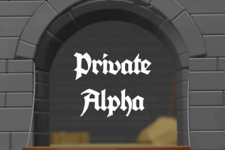 Private alphas