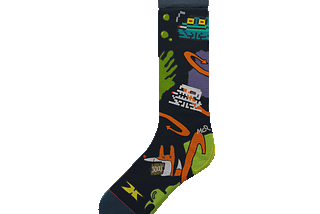 A pair of 3D Sockz