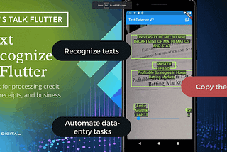 Recognize text on an image in Flutter