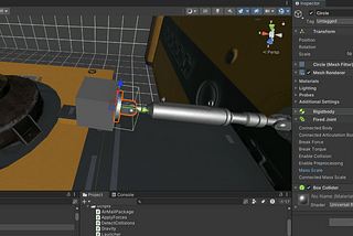 Working with Fixed Joint.