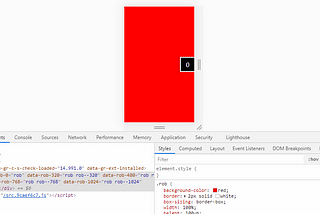 Resize Observer CSS Class Toggler