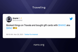 Nano in the Real World: Things to Buy with nano