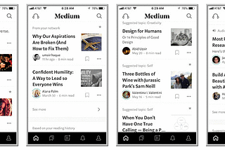 Frustrating Fleetingness on the Medium mobile app