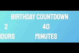 How to Build a Birthday Countdown Website with JavaScript