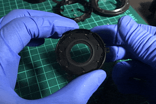 Fixing my lens(aperture blade) for fun