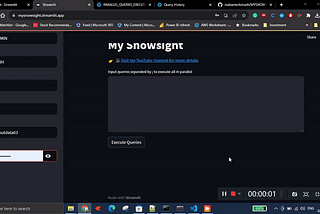 How to execute Snowflake SQL queries parallelly with Streamlit?