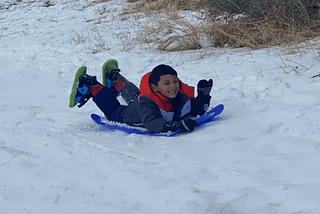 At Four Years Old, I Was a Space-Time Snow Traveler