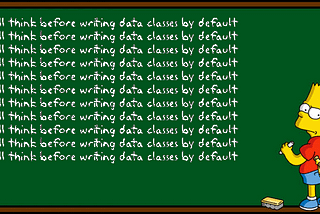 To class, or to data class, that is the question