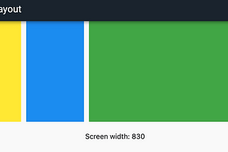 How to make an adaptable layout in Flutter?