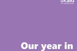Our year in #GlobalDev