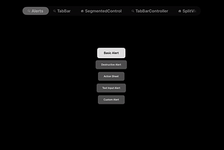 Implementing Alerts — tvOS — UIKit — UIAlertController