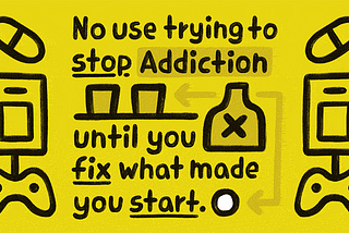 “Addiction Stop Start” Comic by Andrew Folts @fthelines.