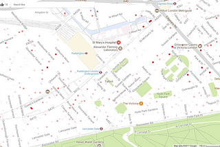 A project to visualise residential property transactions in London