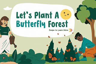 Let’s Plant A Butterfly Forest.