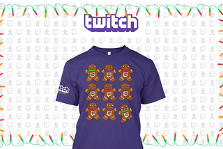 Right on time, the Twitch Holiday Shirt returns