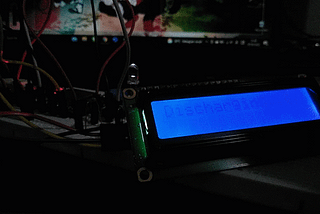 Using LCD and PWM in ESP32