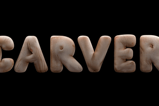 Carver Films logo that is animated to reflect bodily movement.