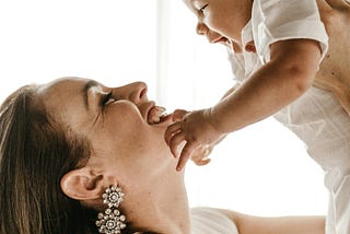 mother with her baby — they look happy — I suppose it’s because they read one of my articles