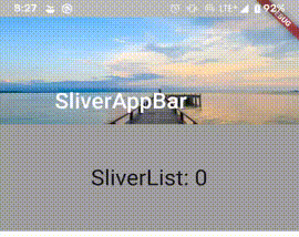 Flutter — Slivers and CustomScrollView