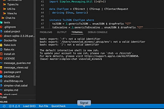How to collaborate within VS Code.
