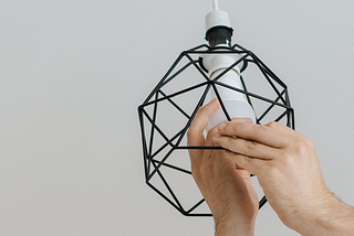 Changing metaphorical light bulbs.