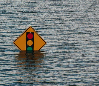 sinking. Change before you drown.