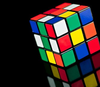 The Shape of Distance: A Geometric Derivation of the Probability Distribution of Rubik’s Cube Solution Lengths