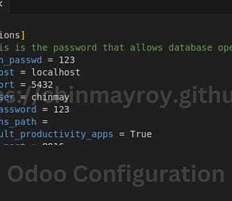 A Comprehensive Guide to Odoo.conf