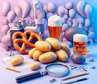 Job Search in Germany: Pretzels, Potatoes, Beer and office items