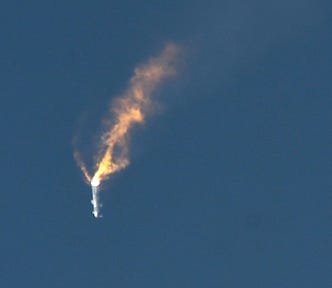 SpaceX Starship explosion