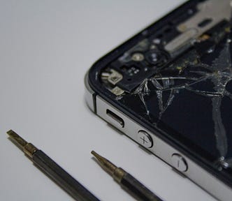 Broken iPhone