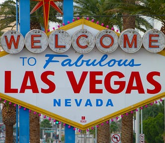 Welcome to Fabulous Las Vegas Nevada sign.