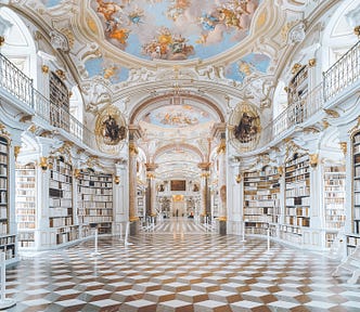 A Baroque library