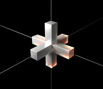 An abstract block