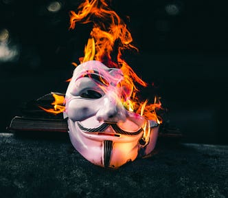 BURNING MASK