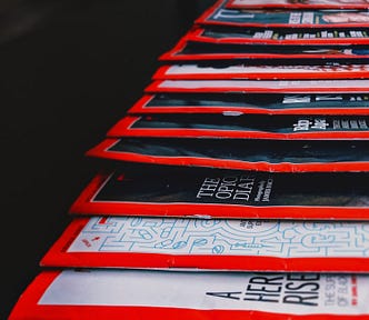 A picture showing several TIME magazines.