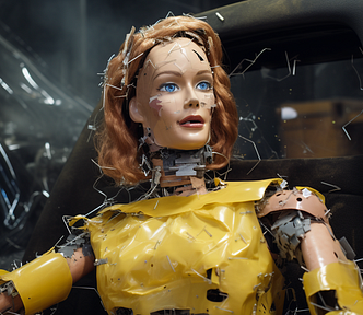 Female crash Test Dummy