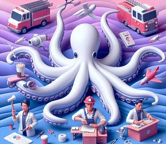 Gig Economy: An Octopus who does it all