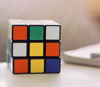 A rubik’s cube