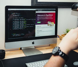 A developer uses ChatGPT AI to improve their coding skills
