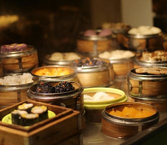 Food in containers