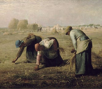 The Gleaners by Millet
