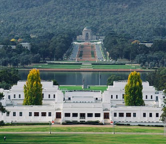 Imagine a poo museum close to these Canberra icons!