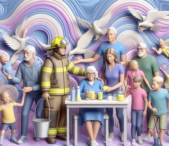 Freiwilligenarbeit im Lebenslauf: Feuerwehr, Altenpflege, Events