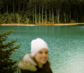 Lake Doxa, Greece.