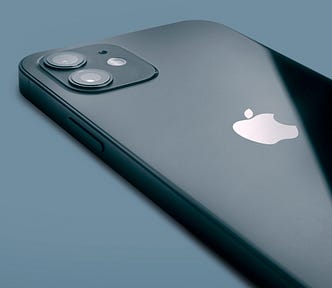 iPhone 12 on a table